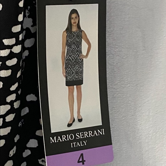 New MARIO SERRANI Shift Sleeveless Dress - Picture 2 of 7